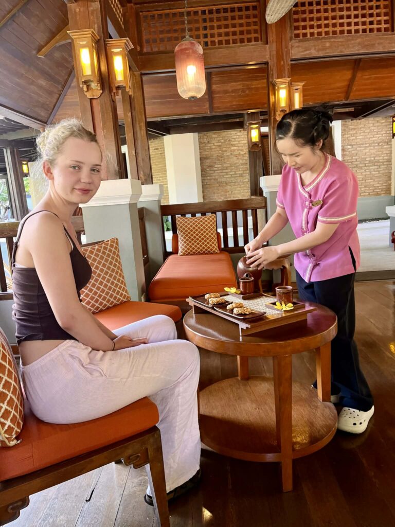 We had amazing traditional Thai massages at the resort's Chi Spa centre.